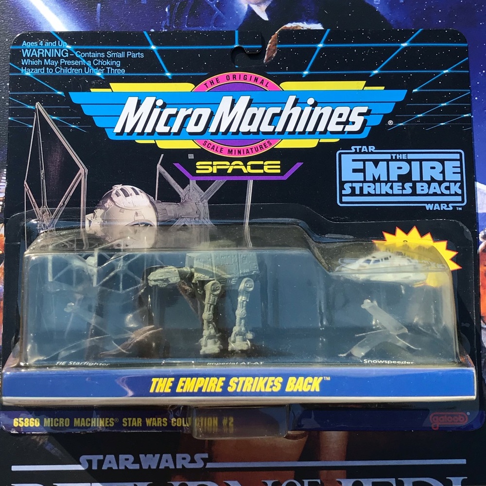 1993 Star Wars Micro Machines The Empire Strikes Back Collectable